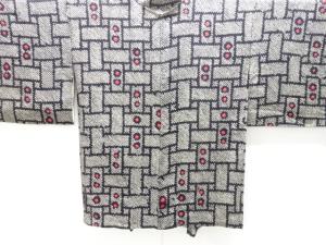 未使用品　本総絞り　幾何学模様絵羽織